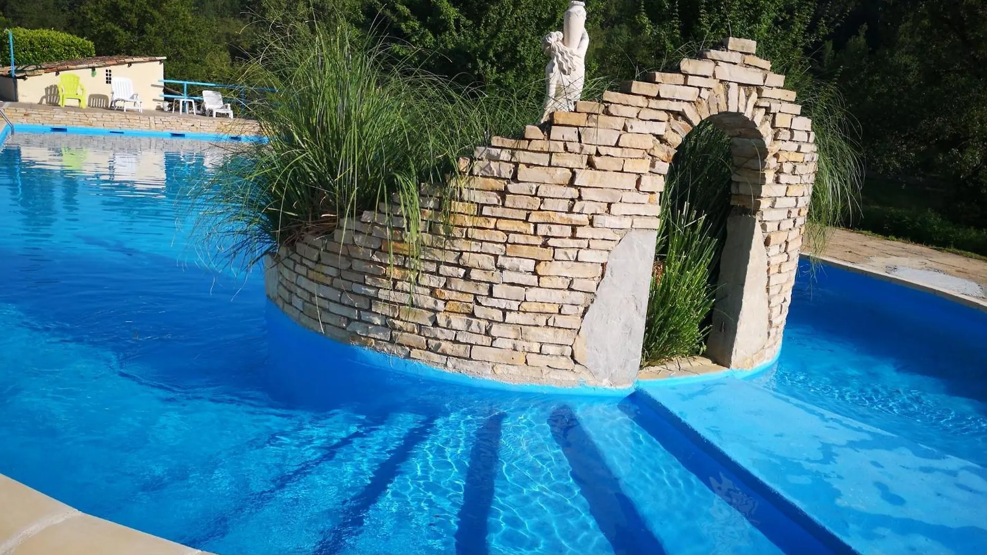 فندق مبيت وإفطار Belmontet Le Clos Des Romarins Chambre Jonquille